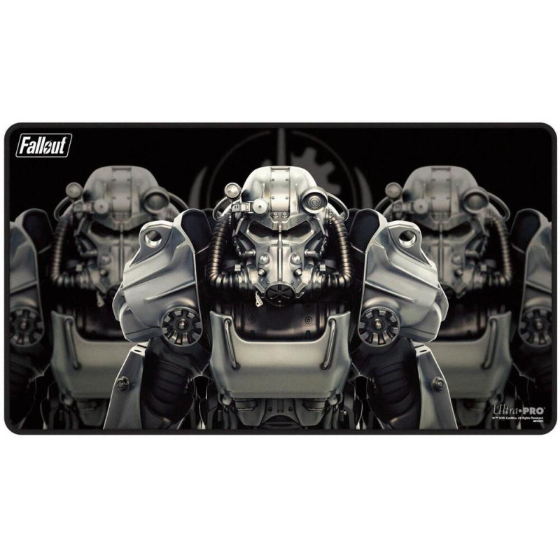 Fallout BoS Black Stitched Playmat