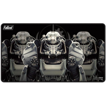 Fallout BoS Black Stitched Playmat