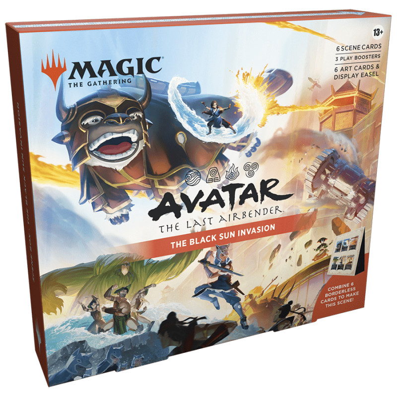 Avatar The Last Airbender Scene Box Invasion Of The Black Sun