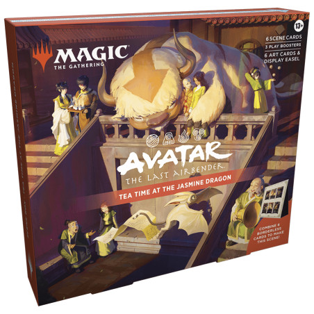 Avatar The Last Airbender Scene Box Tea Time at The Jasmine