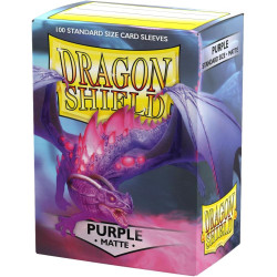 Purple - Matte Sleeves - Standard Size