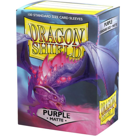 Purple - Matte Sleeves - Standard Size
