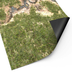 Neoprene Mat 44x60" Duskriver Meadows with deployment lines