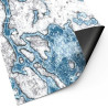 Neoprene Mat 44x60" Blizzard Hollows with deployment lines