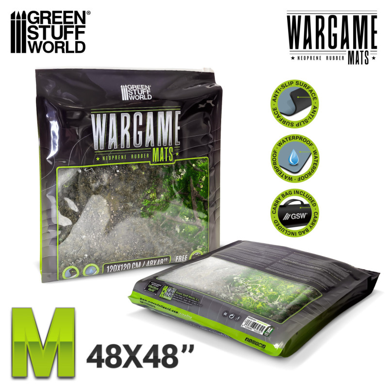 Neoprene Mat 4x4' Boneblight Marsh (120x120cm)
