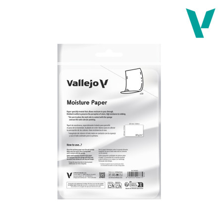 Vallejo Moisture Paper