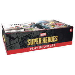 Marvel Super Heroes Play Booster Display