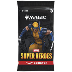 Marvel Super Heroes Play Booster Display