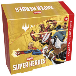 Marvel Super Heroes Collector Booster Display