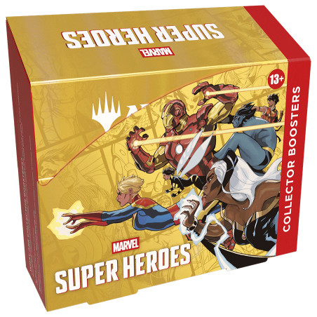 Marvel Super Heroes Collector Booster Display