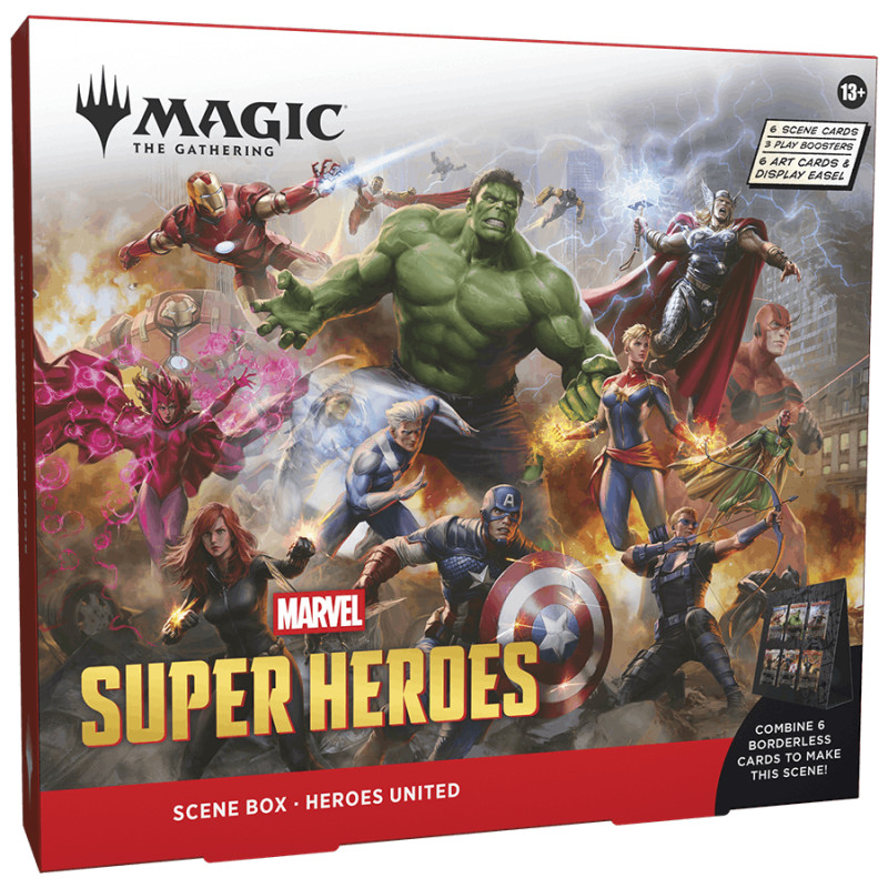 Marvel Super Heroes Scene Boxes Heroes United