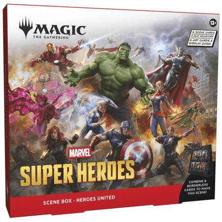 Marvel Super Heroes Scene Boxes Heroes United
