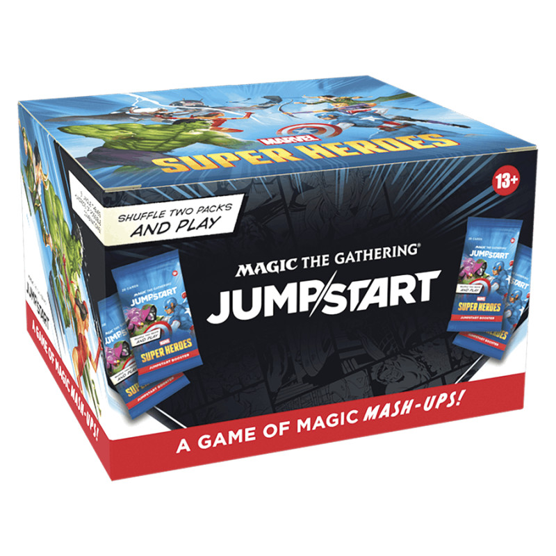 Marvel Super Heroes Jumpstart Booster Display