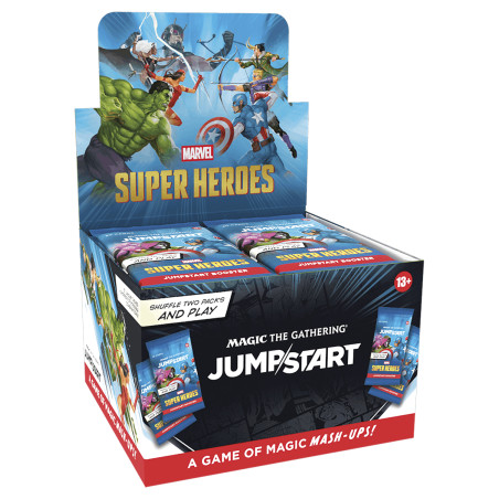 Marvel Super Heroes Jumpstart Booster Display