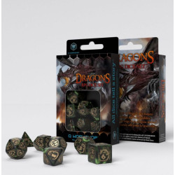 Dragons Dice Set: Nephrite