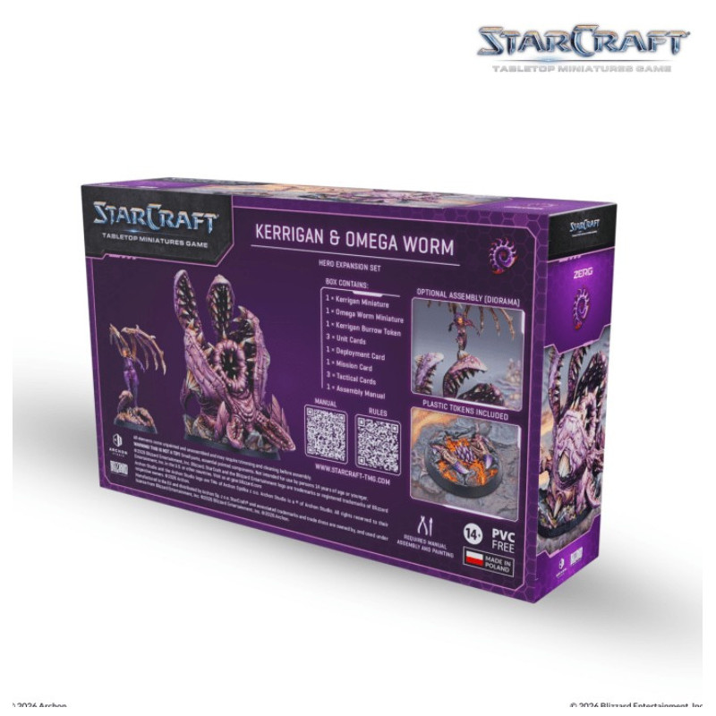 StarCraft® Kerrigan & Omega Worm