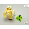 Vortex Bright Green/Black Mini Polyhedral 7-Die Set