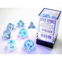 Borealis Luminary Icicle/Light Blue Polyhedral 7-Die Set