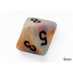 Festive Mega-hedral Circus/black 7-Die set