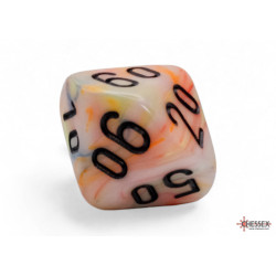 Festive Mega-hedral Circus/black 7-Die set