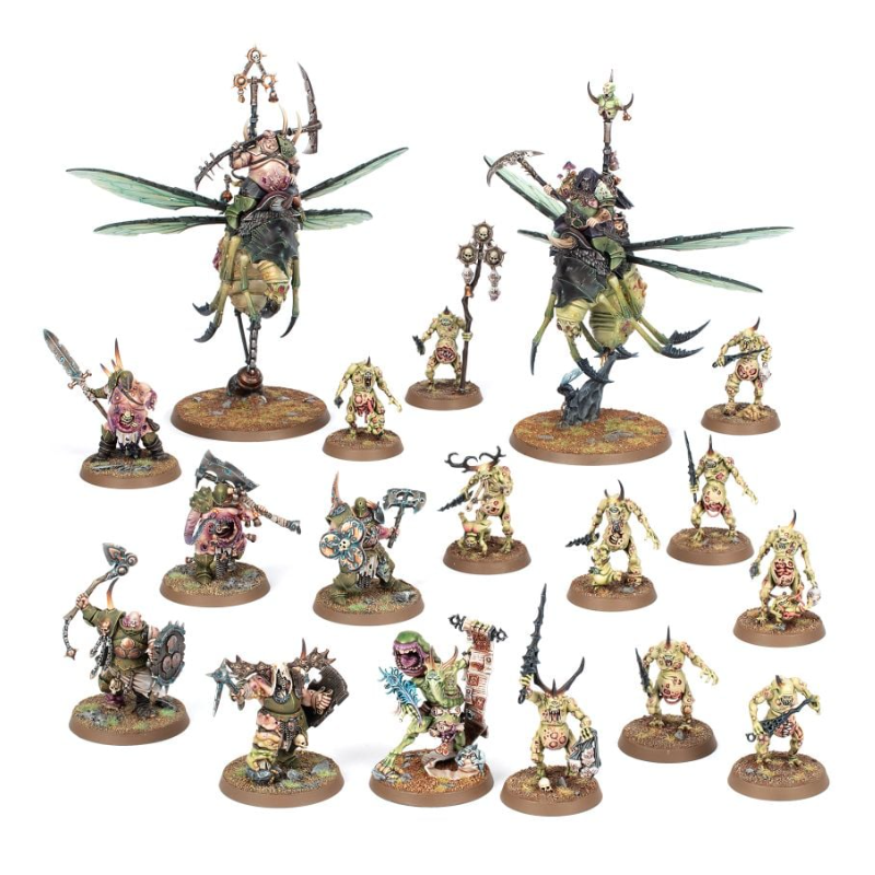 Figurines Warhammer Age of Sigmar - Maggotkin of Nurgle : Vanguard