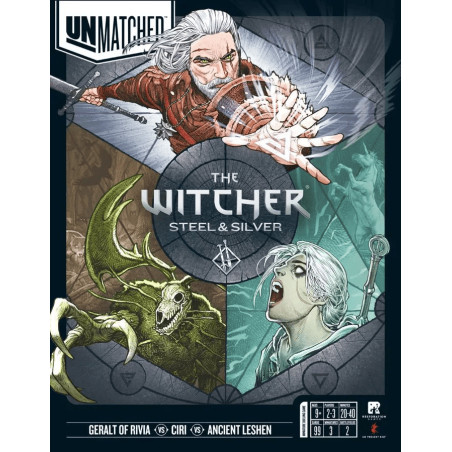 Unmatched The Witcher: Steel & Silver