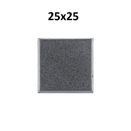 Pack of 25x25mm square bases