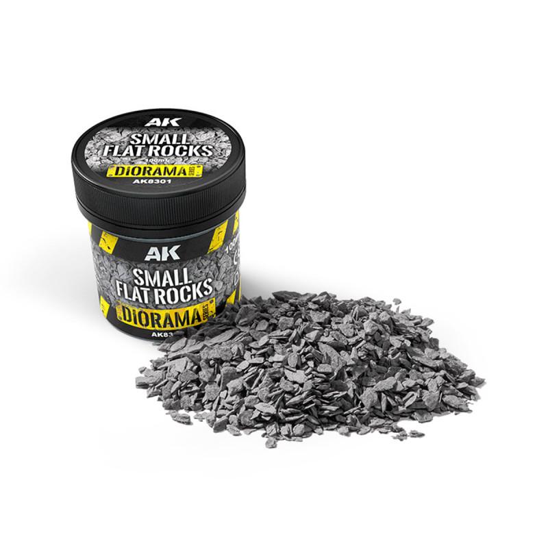 Small flat rocks