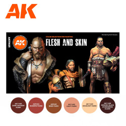 Flesh and skin colors