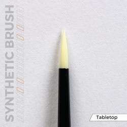 Tabletop syntethic brushes set