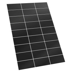 Rectangular Magnetic Sheet SELF-ADHESIVE - 30x60mm