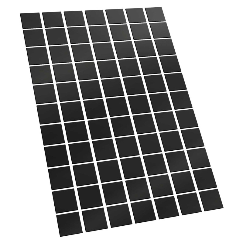 Square Magnetic Sheet SELF-ADHESIVE - 25x25mm