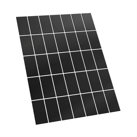 Rectangular Magnetic Sheet SELF-ADHESIVE - 25x50mm
