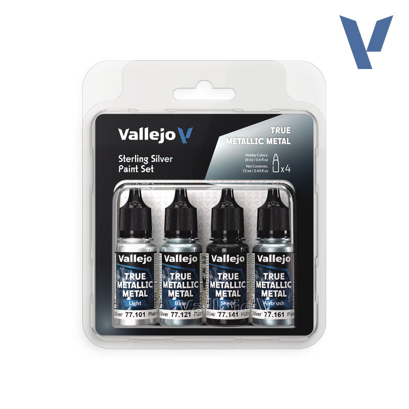 Sterling Silver Paint Set