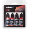 Ruby red paint set