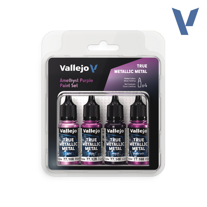 Amethyst Purple Paint Set