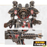 Warlord Titan with Volkite Destructor and Macro - Gatling Blaster