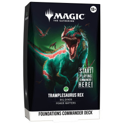 Foundations Commander Decks - Tramplesaurus Rex