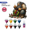 Quick Starter Set ( 8 Quick Gen + 1 Medium +1 Free Brush