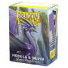 DS Matte Dual Nebula & Silver Sleeves 100ct