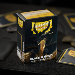 Black & Gold - Matte Dual Sleeves