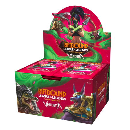 Riftbound: League of Legends TCG Vendetta Booster Display
