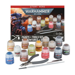 Paints + Tools set