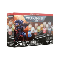 Paints + Tools set