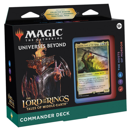 The Lord of the Rings Commander Deck - The Hosts of Mordor