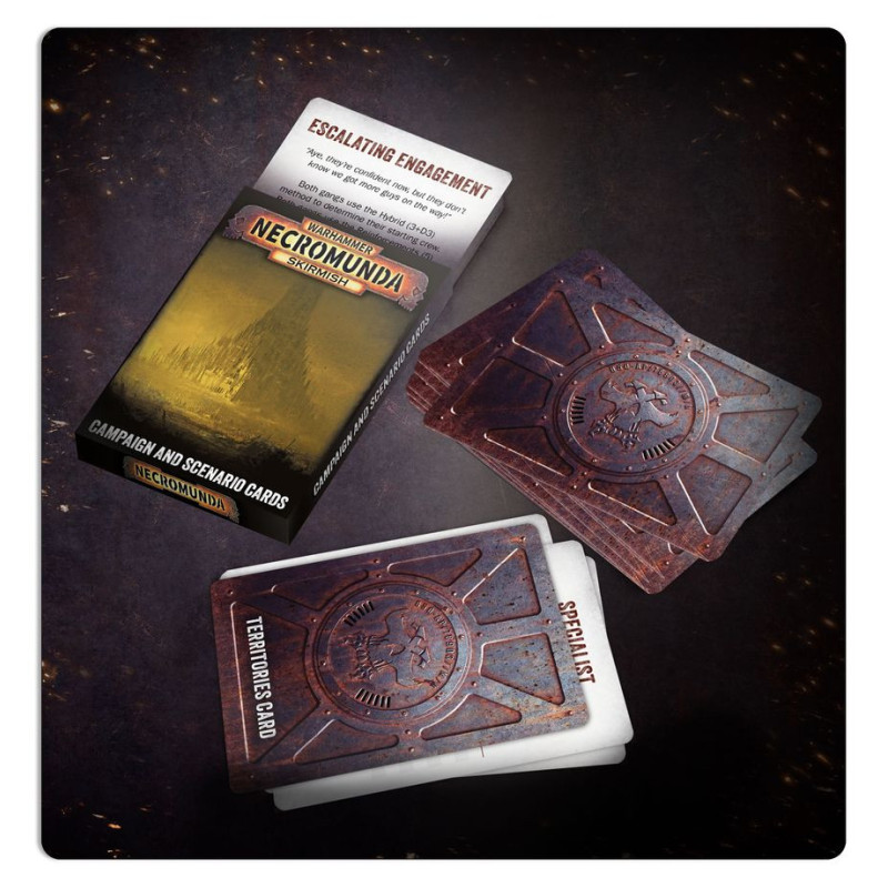 Necromunda Skirmish: Campaign and Scenario Cards