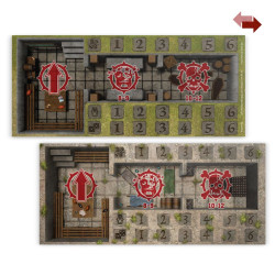 Sevens Pitch: Double - Sided Pitch and Dugouts