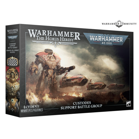 Warhammer 40,000 and Warhammer: The Horus Heresy – Custodes Support Battle Group