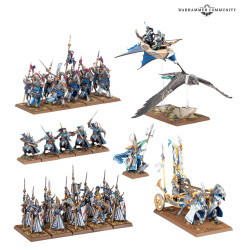 Battle March Army Box: High Elf Realms