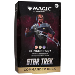 Commander Deck Klingon Fury